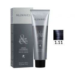Allwaves Farba Do Włosów 1.11 Błękitna Czerń 100 ml